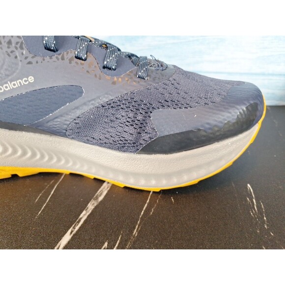 New Balance DynaSoft Nitrel v5 Trail Running Shoes Navy Gray Yellow Men\'s Sz 8.5 main image 4